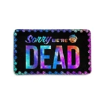 Sorry Were Dead Tabletop Role-playing Game Dungeons And Dragons Funny Mat Home Decor Halloween Spirit Decoration Horror Movies Fan Doormat - 1
