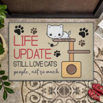Life Update Still Love Cats Personalized Doormat DHC05061514 - 1