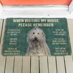 Komondor Dogs House Rules Doormat DHC04062235 - 1