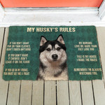 Huskys Rules Doormat DHC04062944 - 1
