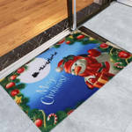 Merry Christmas Snowman CLH0910220D Doormat - 1