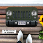 Jeep Wrangler Sarge Green Doormat - 1