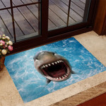 Love Sharks Shark Doormat DHC04064456 - 1