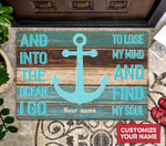 Into The Ocean Personalized Doormat DHC07061437 - 1