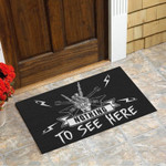 Nothing to see here Doormat - 1