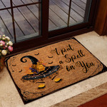 I Put A Spell On You Witch Coir Pattern Print Doormat DHC05061631 - 1
