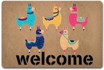 Llama Welcome Doormat DHC07061517 - 1