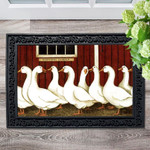 Morning Gossip Geese Doormat DHC04063537 - 1