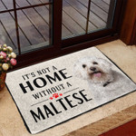 Its Not A Home Without A Maltese Doormat DHC04061988 - 1