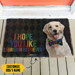 I Hope You Like Labrador Retriever Personalized Doormat DHC04061781 - 1