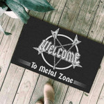 Welcome to metal zone Doormat - 1