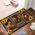 Horses Personalized Doormat DHC0706108 - 1