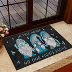 In This House No One Fights Alone Diabetes Awareness Doormat DHC04065032 - 1
