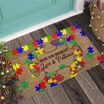 Hope You Brought Love Anpatience Autism Awareness Doormat DHC04064431 - 1