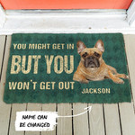 Keep Door Closed French Bulldogs Dog Gender Personalized Doormat DHC04062072 - 1