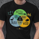 Monty Python Witch Wood Duck T-shirt