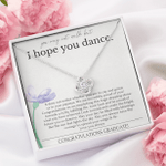 Class of 2021 Graduation Gift For Her Love Knot Necklace