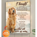 I Thought Of You Today Personalized Pet Gift Wall Art Poster Canvas