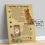 Golden Retriever WATD Personalized Dog Memorial Gift Wall Art Vertical Poster Canvas