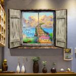 Your Wings Were Ready But My Heart Was Not Pet Memorial Gift Wall Art Horizontal Poster Canvas