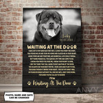 Rottweiler WATD Personalized Pet Memorial Gift Wall Art Vertical Poster Canvas