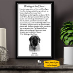 Mastiff WATD Personalized Dog Poem Memorial Gift Wall Art Vertical Poster Canvas