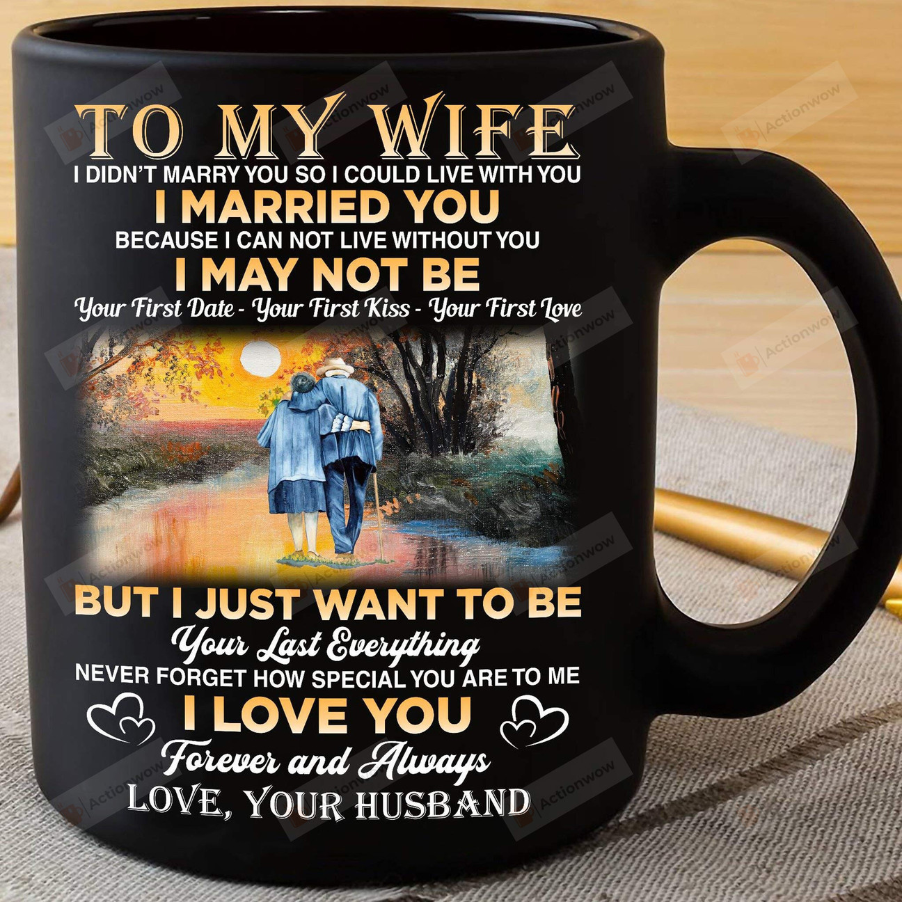 To My Wife Personalised Mug Great Valentine's Day Gift or Anniversary Gift