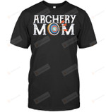 Archery Archer Mom Target Proud Parent Bow Arrow Tshirt Mama Mother's Day Grandmom Tee Grandmother Anniversary Shirt Mommy Maternity Apparel