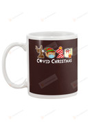 2021 Covid Christmas, ELF Has To Wear Mask During Christmas, Mugs Ceramic Mug 11 Oz 15 Oz Coffee Mug
