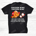 Chicken Wing Shirt Hot Dog Bologna T-Shirt