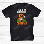 This Is My Costume Halloween Basketball T-Shirt