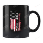American Steamfitter Gifts, Patriotic Steamfitter Mug, Us Union Worker Gifts, Steamfitter Mug, Steamfitter Gifts Idea, Steamfitter 11oz Ceramic Mug