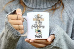 Great Is Thy Faithfulness Mug Personalized Coffee Mug, Religious Gift For Her Funny Gifts Great Customized Mug On Birthday Anniversary Thanksgiving Christmas