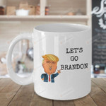 Let'S Go Brandon Coffee Mug, Maga Mug, Patriotic, Fjb, Funny Mug, Pro Trump Gift, Ceramic Coffee Cup