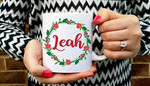 Personalised Christmas Mug, Custom Winter Coffee/Tea Mug, Christmas'S Day Gift, Gift For Family, Friend On Birthday, Christmas, Thanksgiving
