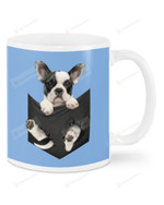 French Bulldog In Pocket Ceramic Mug Great Customized Gifts For Birthday Christmas Thanksgiving 11 Oz 15 Oz Coffee Mug