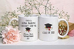 Personalized Class Of 2021 Mug, Even A Global Pandemic Couldn'T Stop Me 2021 Graduation Mug, Senior 2021 Funny Gifts For Daughter, Son, Phd Degree, Graduation Funny Gifts College Graduate