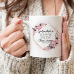Personalized Godmother Are A Blessing Mug, Thank You For Being Mine Mug, Mothers Day Gifts For Godmother, Mom, Wife, Grandma On Mother's Day, Anniversary, Birthday 11 Oz 15 Oz
