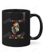 LGBT Chicken I May Look Calm But In My Head I've Pecked You 3 Times LGBT Gay Rainbow Black Mugs Ceramic Mug Best Gifts For LGBT Pride Month Gay Pride LGBT Chicken 11 Oz 15 Oz Coffee Mug