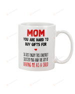 Family Mom Having Me As A Child Gift For Mom Ceramic Mug Great Customized Gifts For Birthday Christmas Thanksgiving Mother's Day 11 Oz 15 Oz Coffee Mug