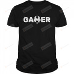 Gamer Video Games Gaming With Headphones T-shirt