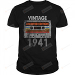 Vintage 1941 Made in 1941 80th Birthday Limited Edition T-Shirt