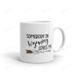 Somebody In Wyoming Loves Me Arrow Mug For Wyoming State Lover Mug For Family Friends Coworker Wyoming State Mug Presents For Birthday Christmas New Year