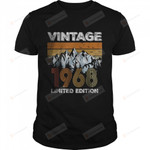 Vintage 1968 54 Years Old Limited Edition T-Shirt