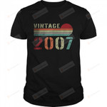 Vintage 2007 15 Years Old 15th Birthday T-Shirt