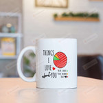 Pie Chart Mug Things I Love About You Mug 4 Gifts For Husband From Wife, Boyfriend From Girlfriend On Valentine's Day Anniversary Birthday Christmas Thanksgiving 11 Oz - 15 Oz Mug
