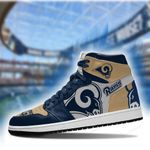 Los Angeles Rams Custom Jshoes