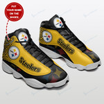 Pittsburgh Steelers Personalized Air JD13 Sneakers 252