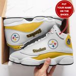 Pittsburgh Steelers Personalized Air JD13 Sneakers 015