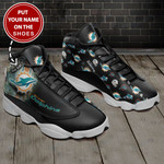 Miami Dolphins Personalized Air JD13 Sneakers 423